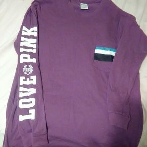 PINK long sleeve shirt